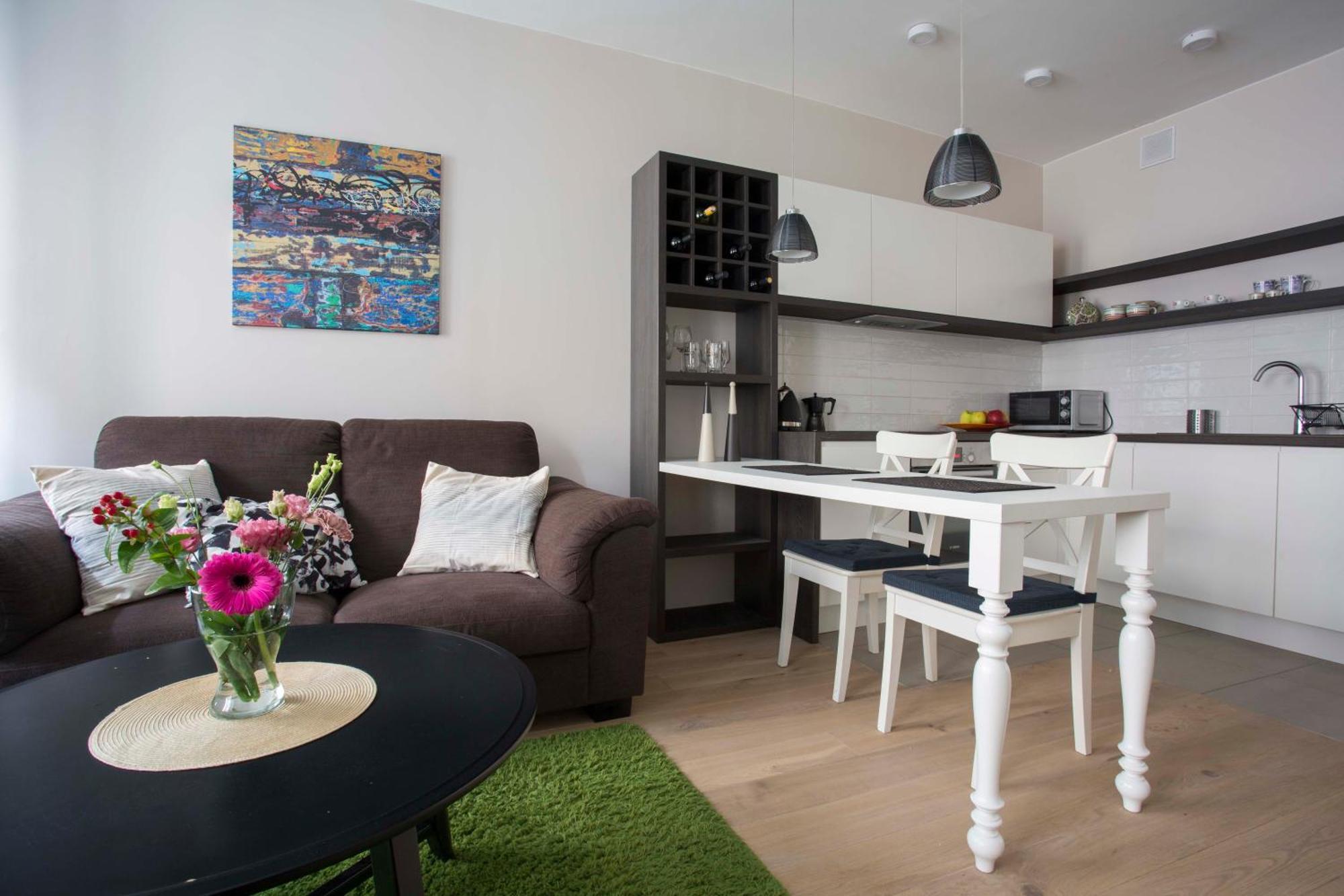 Baron'S Town Hall Apartments VNO Rum bild